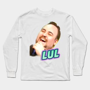 twitch emote LUL HD redesigned TotalBiscuit - Cynical Brit Long Sleeve T-Shirt